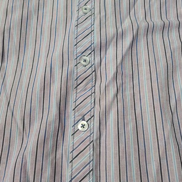 Michael Brandon Mens Button Down Multicolor Size Small Cotton Blend Long Sleeve - Picture 10 of 12
